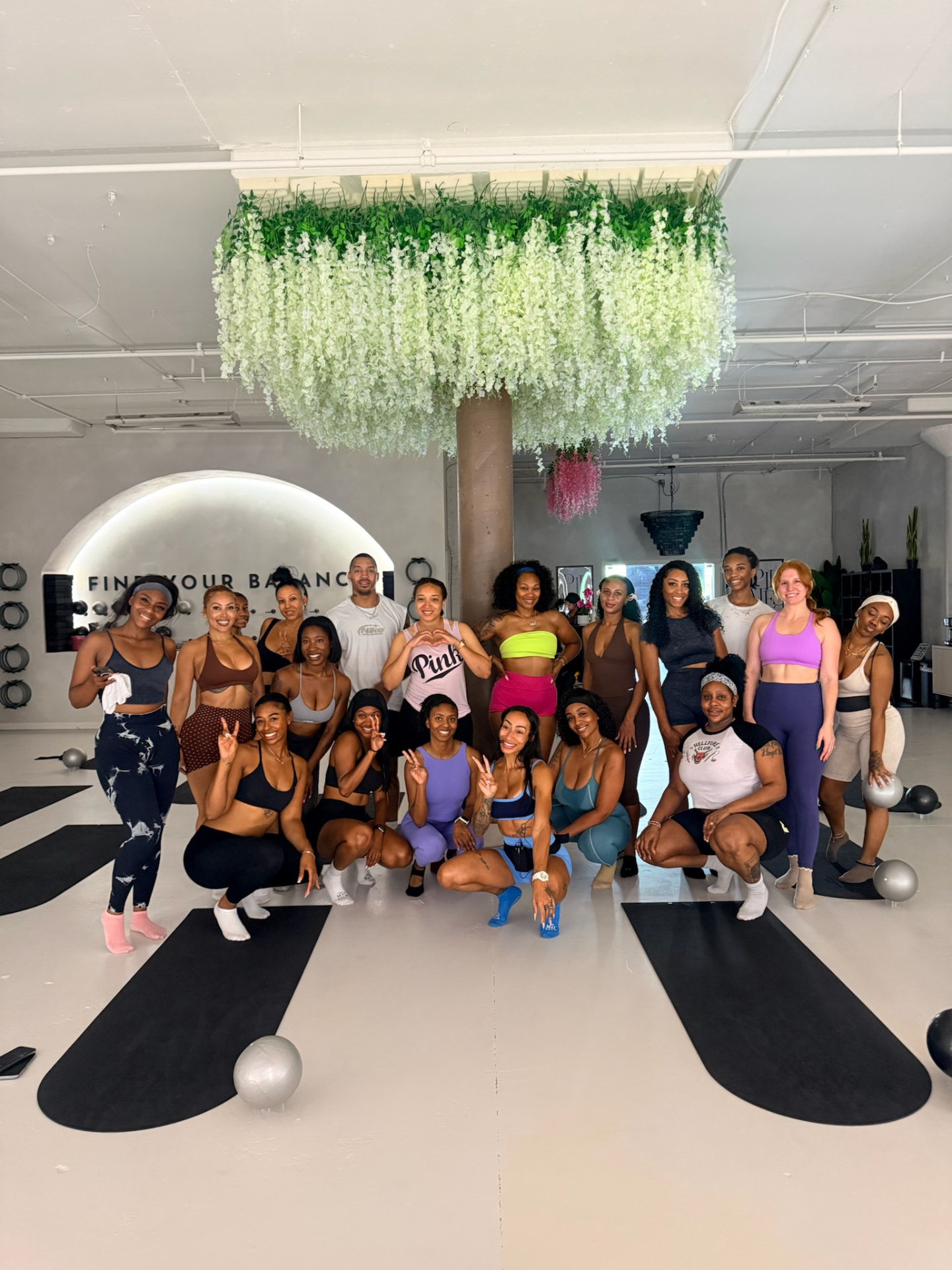 The Mat Club community after class